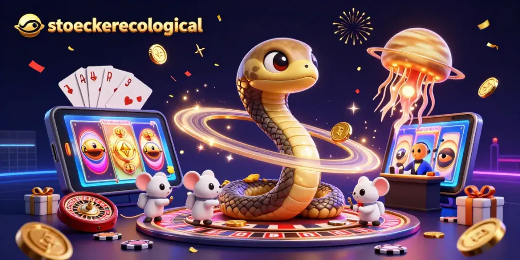 Experience thrilling bets with stoeckerecological in a vibrant cosmic casino adventure.